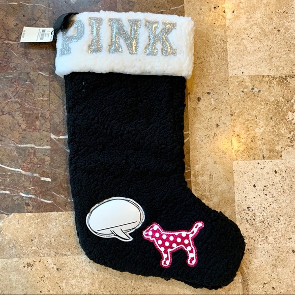Women’s Victoria’s Secret PINK Fleece Stocking NEW - Picture 15 of 15